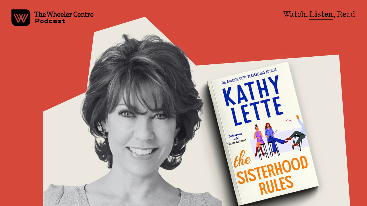 [Listen]  Kathy Lette: The Sisterhood Rules