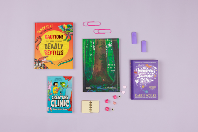 Image of book covers for Childrens literature shortlist